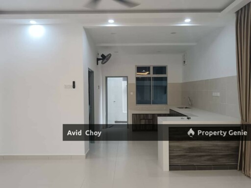 Pulai mutiara, 2 storey cluster new house for rent