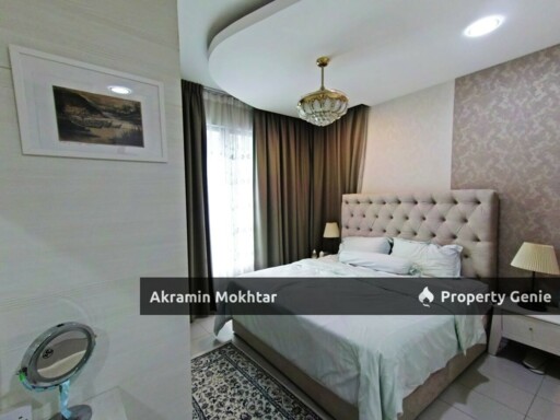 Fully Renovated, Fully Furnished & 2 Parking | Infiniti 3 Residences, Wangsa Maju