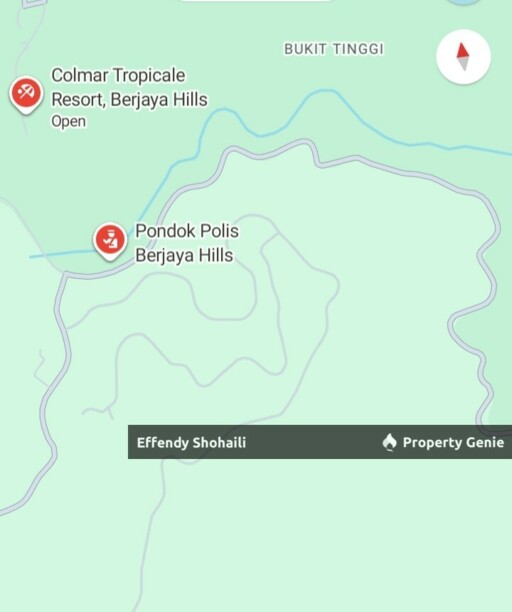 BUKIT TINGGI BERJAYA HILLS RESORT BUNGALOW LOT