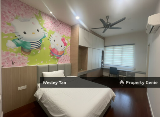 HOT SALE: One Krubong 2 Storey Endlot Fully Reno Freehold Furnished Fitted 32x70