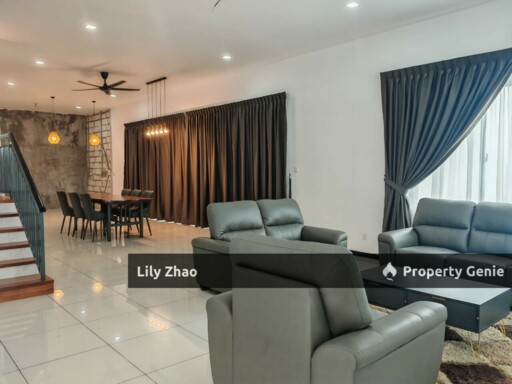 2 Storey Beautiful Bungalow, New Detached House, CL999 for Sale, Likas, Kota Kinabalu City
