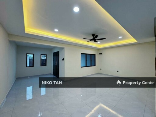 Jalan Benang Double Story with Fully Extended, Taman Sentosa For Sale