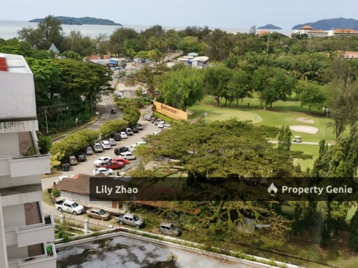 Fully Furnished Waikiki Condo with Sea View & Golf View for Sale @ Tg.Aru, KK City