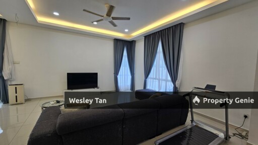 Bukit Baru Murni 2 Storey Semi D Fitted & Furnished 24hrs Gated & Guarded Facing Field Extra Greenery View with Parking