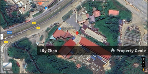 Industrial Warehouse for Rent, 13,840 sq ft, Road Frontage Highway near Grand Merdeka Mall, KM 15 Menggatal, Kota Kinabalu.