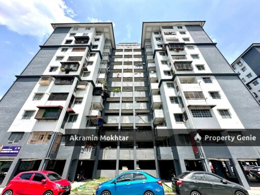 Renovated | Apartment Taman Tun Teja, Blok Cempaka Rawang, Selangor