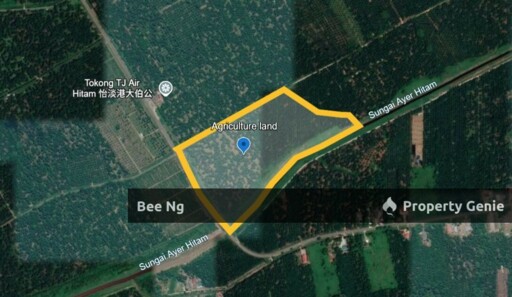 Pontian / Jalan Parit Haji Adnan / Agricultural Land / 1st layer Flat Terrain