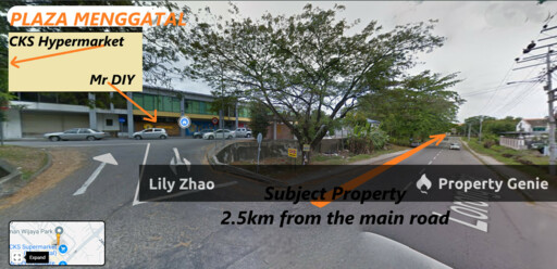 Ground Floor Shop Office Lot for Rent, Corner Lot, Next to 99-Speed Mart, Behind CKS Hypermarket Menggatal, Kota Kinabalu.