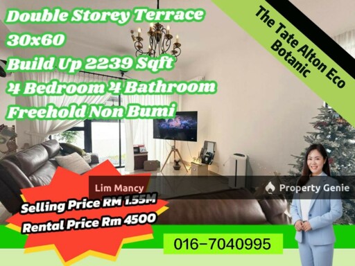 The Tate Alton Eco Botanic Double Storey 30''x 60“