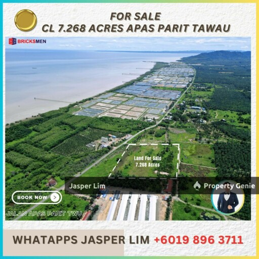 Apas Parit 7.268 Acres Land Tawau