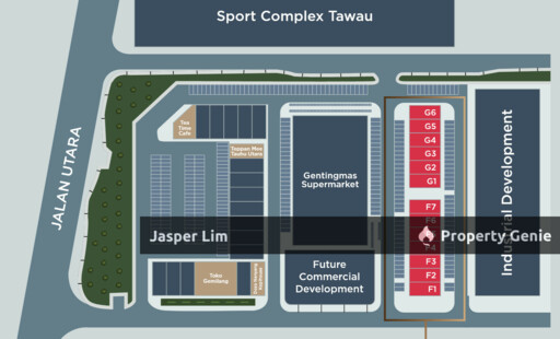 New Project Development Utara Business Hub 2 Tawau