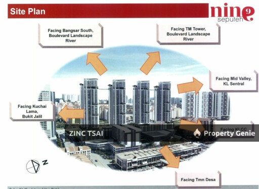 VIVO Residence @ 9 Seputeh {Save RM 55,000} 5 mins Drive to Abdullah Hukum LRT Station & Mid Valley Megamall & The Gardens Mall