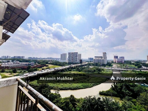 FREEHOLD, CORNER UNIT, FULLY FURNISHED & 1 PARKING | Pangsapuri Puri Aiyu Seksyen 22 Shah Alam