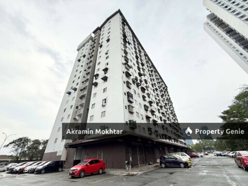 FREEHOLD & CORNER UNIT | Pangsapuri Ken Rimba, Seksyen 16, Shah Alam .