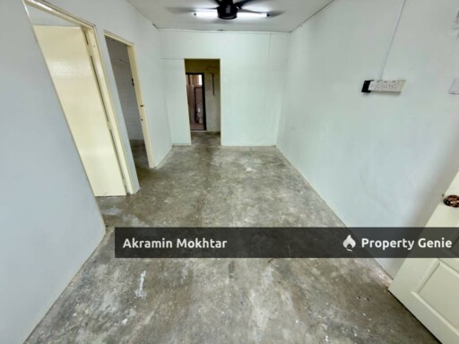 Freehold, Corner Unit & Near Lrt | Flat Taman Melati Block A14, Setapak Kuala Lumpur