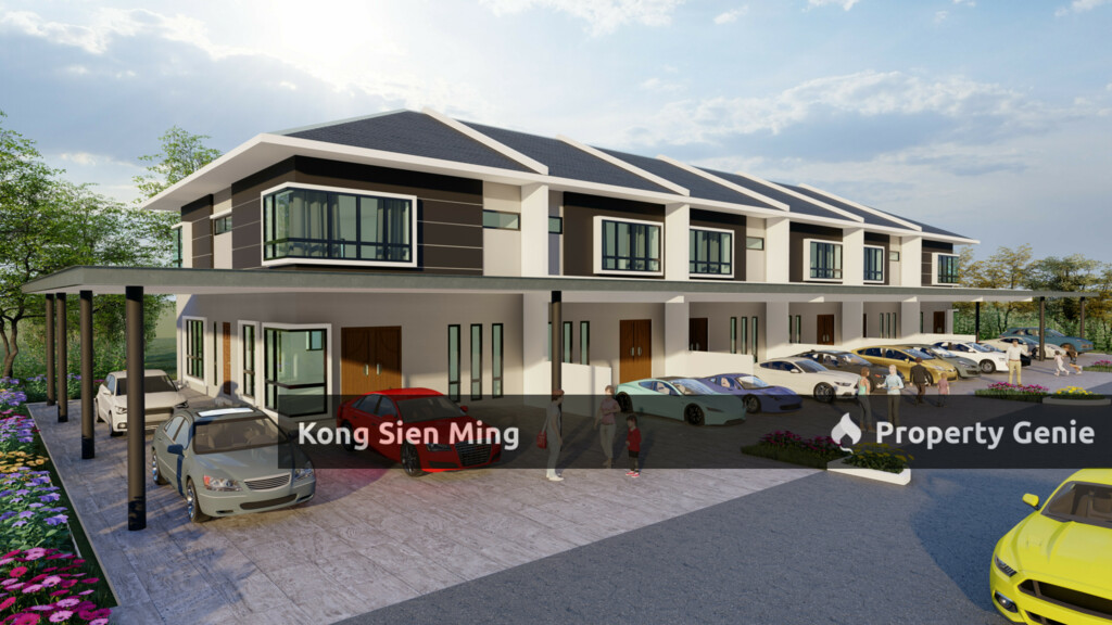 Sibu Double Storey Terrace at Taman Paramount