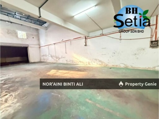 FOR RENT – SEMI-D WAREHOUSE (INTERMIDIATE UNIT) Indera Mahkota 14, Kuantan Pahang