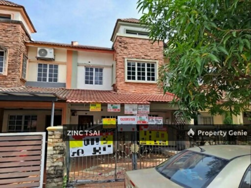 Bangi Perdana Seksyen 3 Bandar Baru Bangi 2 Storey Terrace Auction | Leasehold | Only RM 445,500