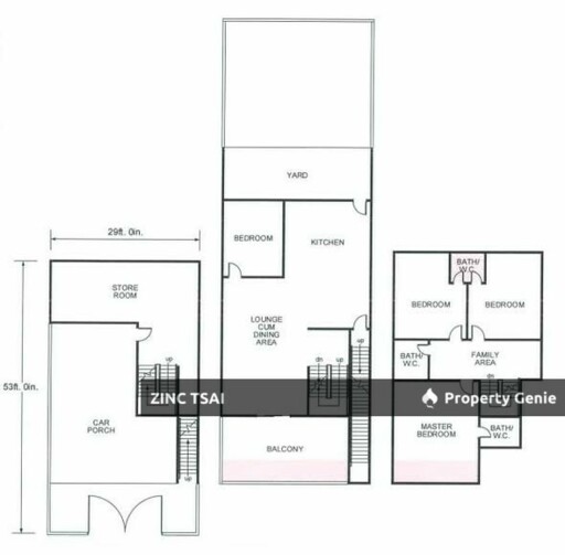 3 Storey Terrace @ Wangsa Ukay {Save RM 271,000}