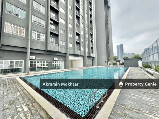 Corner Unit, Fully Furnished & 2 Parking | Residensi Rampai The Parc Tower, Setapak