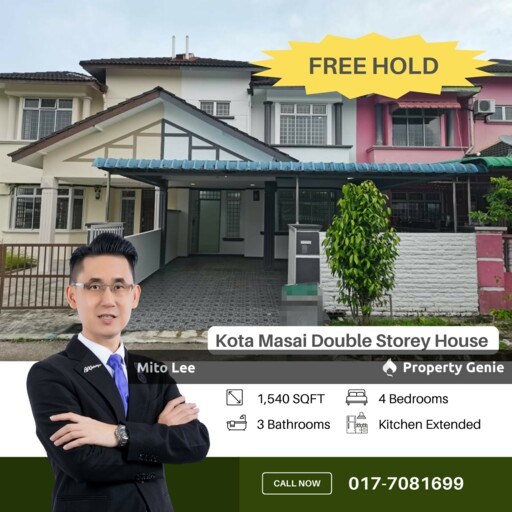 Kota Masai Double Storey House For House