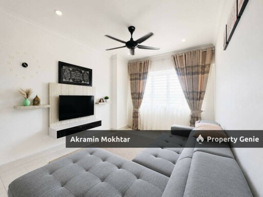 Renovated & Partially Furnished | Serdang Skyvilla Apartment , Taman Serdang Perdana, Seri Kembangan, Selangor