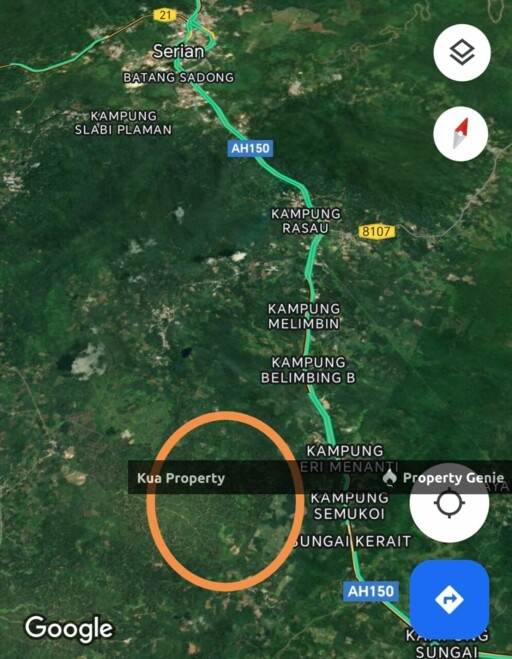 Oil Palm Land For Sale! at Sumpas Tampeh, Serian