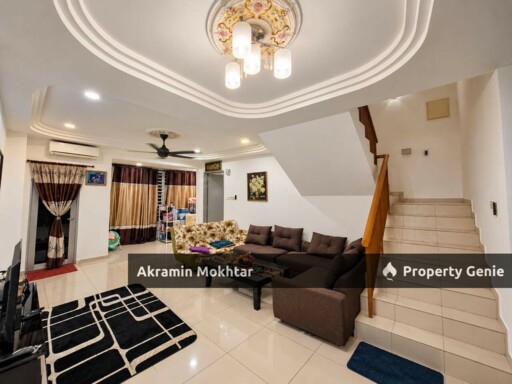 Freehold, Facing Open & Renovated | 2.5 Storey Terrace Maya Height, Bandar Seri Alam, Masai, Johor Bharu