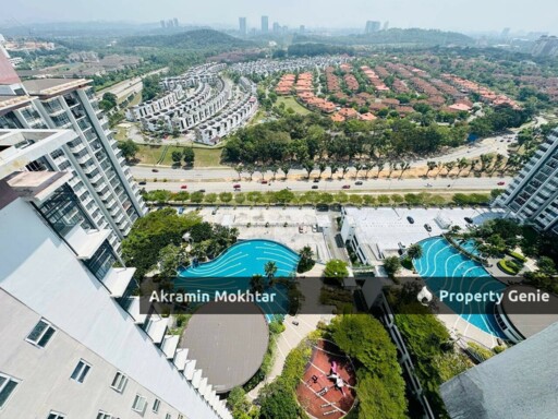 Freehold, End Lot & 2 Parking | Dwiputra Residences Condominium Presint 15, Putrajaya (FULLY FURNISHED)