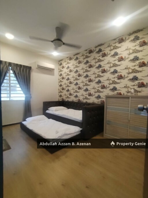 DOUBLE STORY CORNER LOT ! FULLY FURNISHED