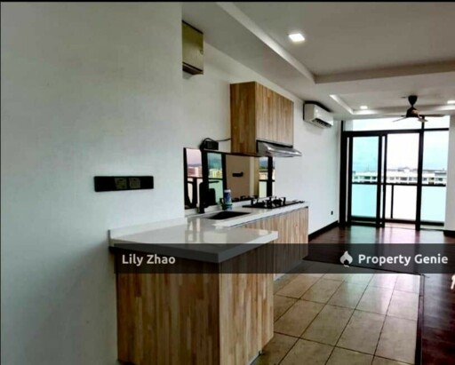Penthouse Duplex Sea View for Sale Corner Lot, 1,586 sf, Renovated @ Riverson, Kota Kinabalu City Centre