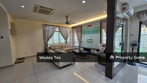 Fully Furnished & Fitted 2 Storey Semi D 40x103 Large 5 Rooms For Rent