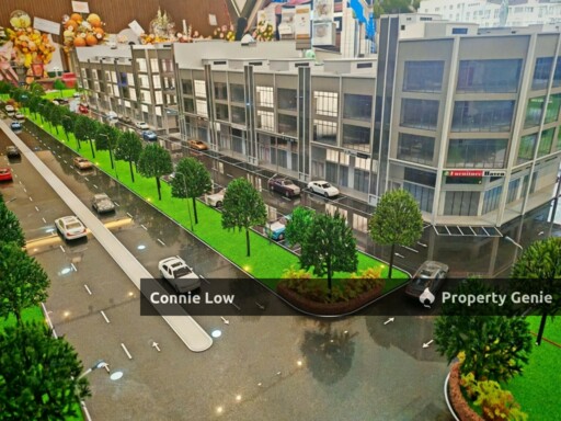 Freehold 3 Storey Shop Ipoh Town for Sale Perak