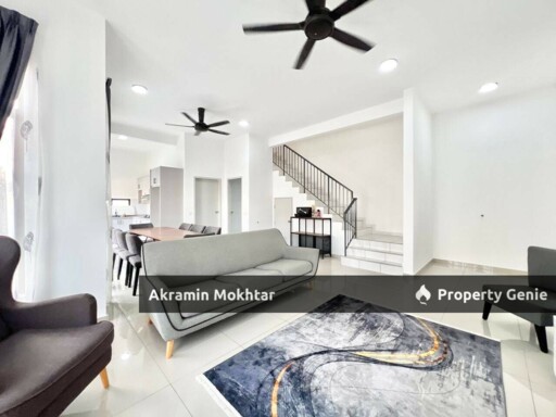 Corner Lot, Facing Open & Fully Furnished | 2 Storey, Regent Garden @ Eco Grandeur, Puncak Alam