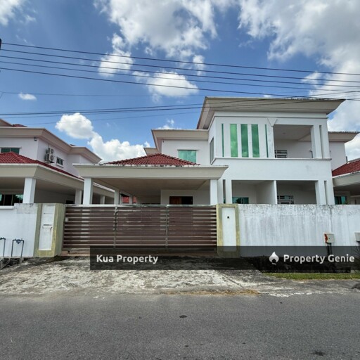 Miri Double Storey Semi-detached House - For Sale Location: Near to Miri Airport