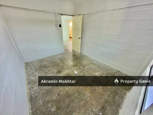 Freehold, Corner Unit & Near Lrt | Flat Taman Melati Block A14, Setapak Kuala Lumpur