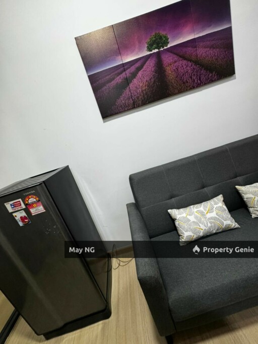 D’Sara Sentral Sungai Buloh @Fully Furnished SoVo Unit For Rent  | 405 sqft | Near MRT Kampung Selamat | RM1.6K