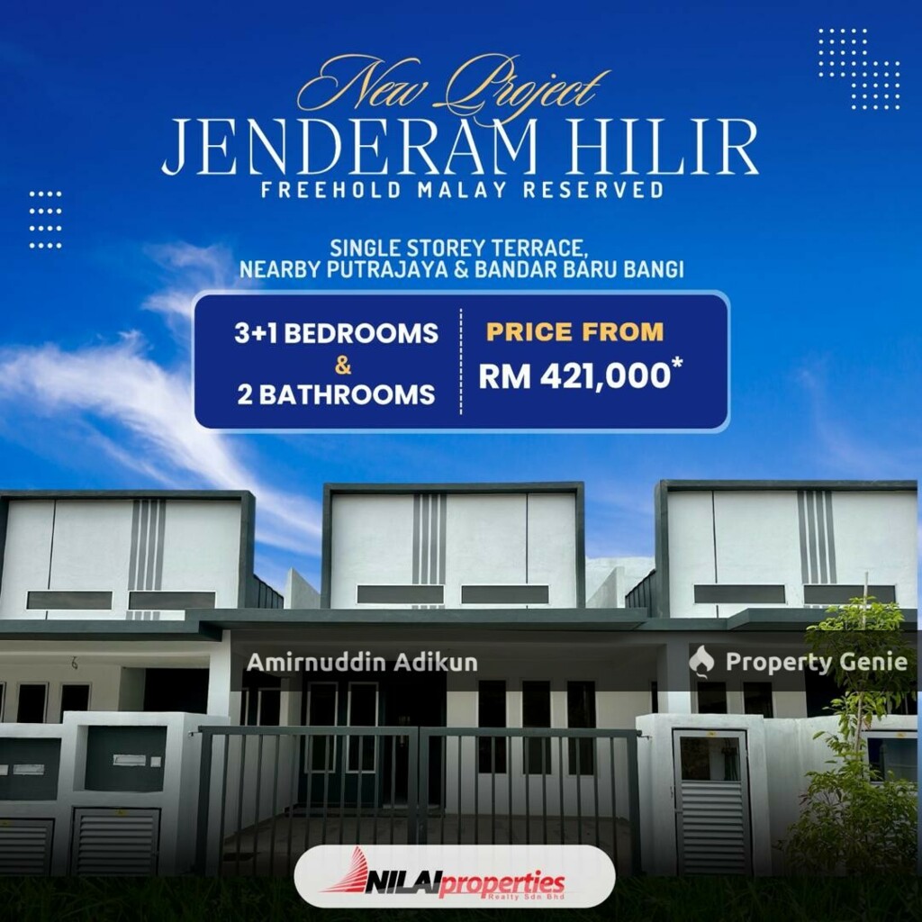 1-Storey Terrace J2 Residence, Taman Jenderam Lestari Dengkil Selangor