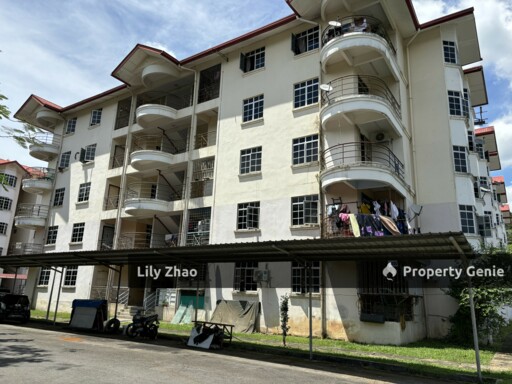 TAMAN WANGSA APARTMENT 1st Floor for Sale, 3Bed 2 Bath, 1007 sf, Telipok, Sabah