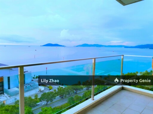 High End Condo with Private Lift For Rent, Full Sea View, 3+3 Rooms, 5 Bath, 2,450 Sqft, The Peak Vista, Kota Kinabalu City