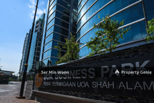 UOA Business Park Office Tower Subang Direct Connected to LRT Subang Jaya