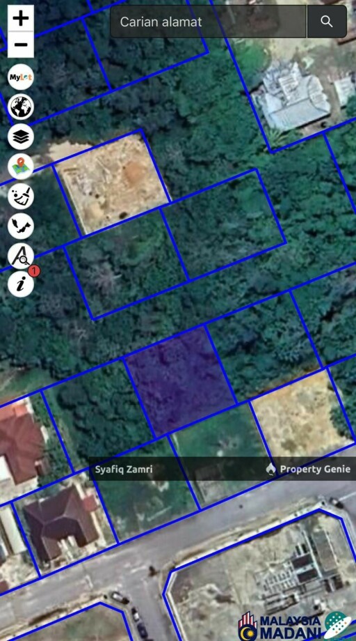 TANAH LOT BANGLO PANDAN MAKMUR  (Taman Tas) utk dijual