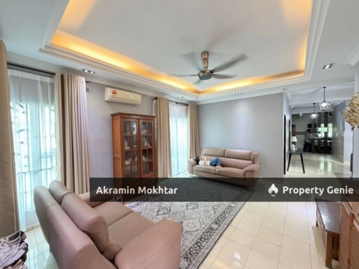 Freehold & Renovated | Semi-D Single Storey House, Taman Meru Harapan, Jalan Jambu Meru Klang  .