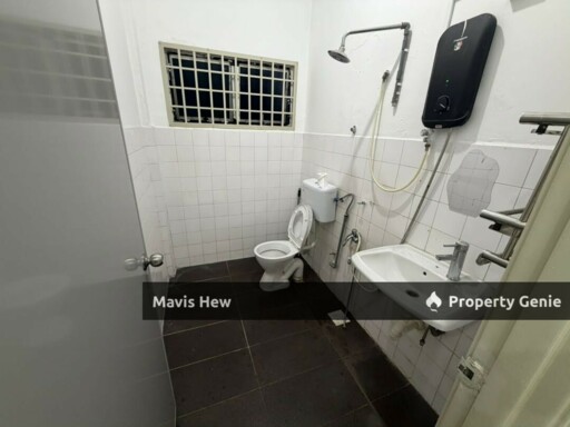 For Rent Ria 1 Apartment @Taman Megah Ria, Partial Furnished