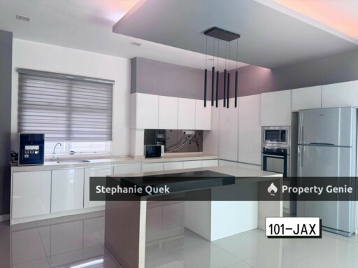 3 Storey Corner Superlink House For Rent Or Sale @ Anjung Sari Setia Alam Gated Guarded Fully Extended Renovated