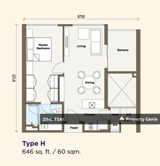 The Robertson Residences {Save RM 180,300} 6 mins walk to Plaza Rakyat LRT Station_4 mins drive to Berjaya Times Square