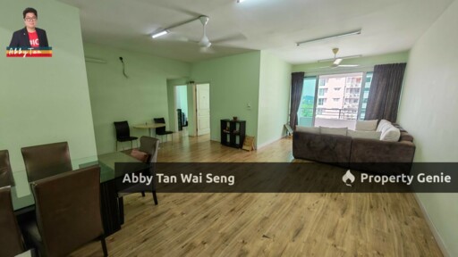 Alam Damai | QE2 | Top-Floor Corner Unit | Spacious But Older Furnishings