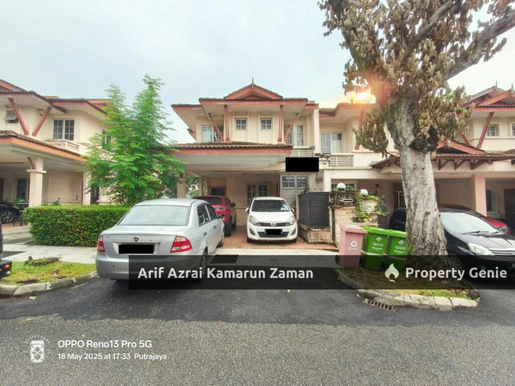 [Special Offer] End Lot Double Storey Terrace, Presint 9 Putrajaya | 4R3B | Freehold | RM848,000