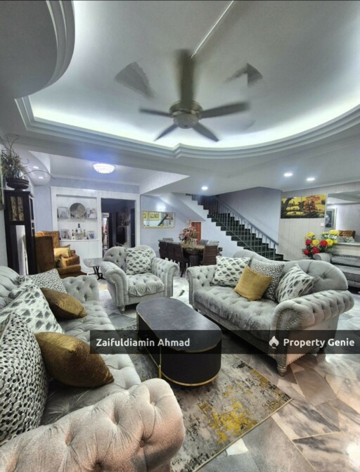 Terraced Home In Bandar Tun Hussein Onn, 1800 Sqft, Freehold