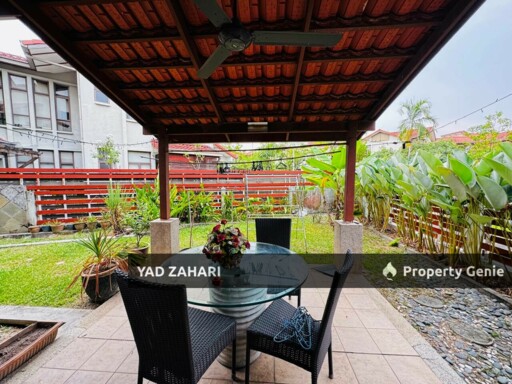 Lagenda 1, Bukit Jelutong, Shah Alam | 2-Storey Superlink 5 Bedrooms | RM2.1M - Extended Kitchen, Facing Open & Extra Land